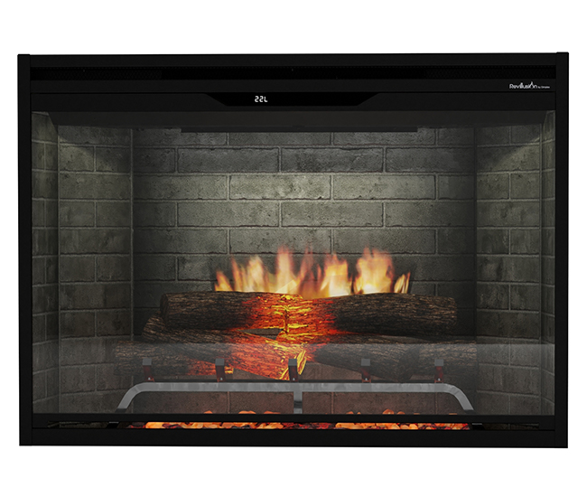 Dimplex Revillusion 36-inch Neutral Brick Built-In Firebox