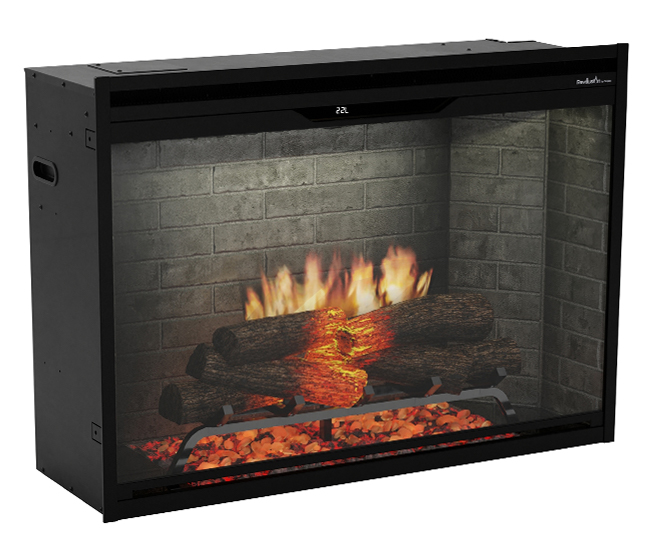 Dimplex Revillusion 36-inch Neutral Brick Built-In Firebox