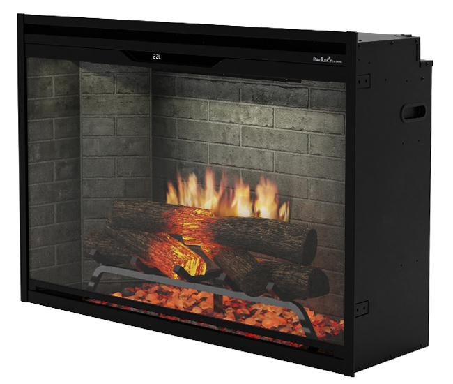 Dimplex Revillusion 36-inch Neutral Brick Built-In Firebox