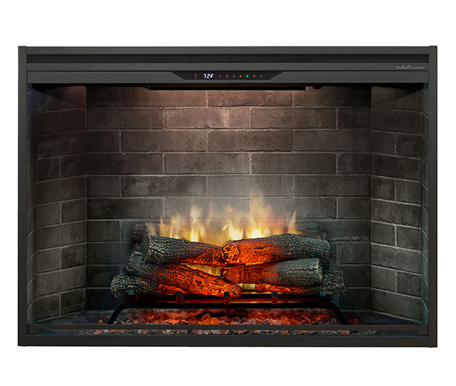 Dimplex Revillusion 42-inch Neutral Brick Built-In Firebox