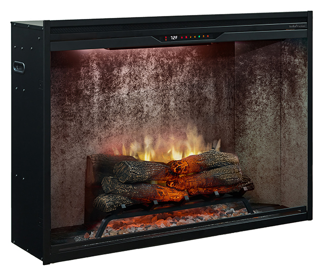 Dimplex Revillusion 42-inch Weathered Concrete Built-In Firebox