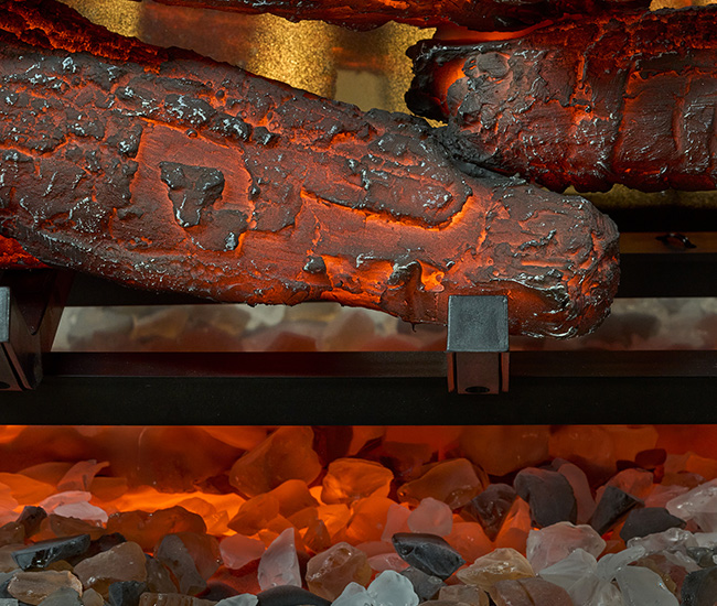 Dimplex Revillusion 36-inch Black Built-In Firebox