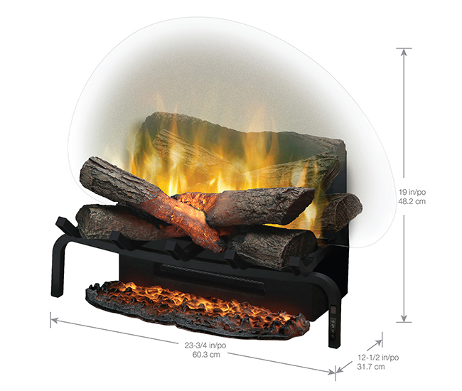 Dimplex Revillusion 20-inch Plug-In Log Set