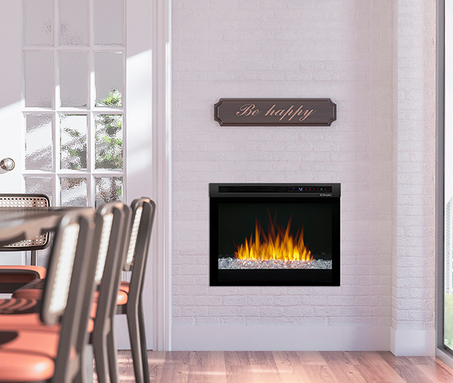 Dimplex Nova 23-inch Plug-in Electric Firebox with Acrylic Ember Media Bed