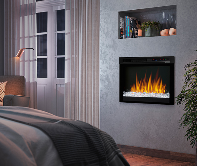 Dimplex Nova 26-inch Plug-in Electric Firebox with Acrylic Ember Media Bed