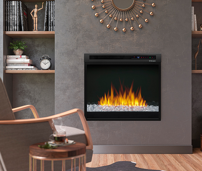 Dimplex Nova 28-inch Plug-in Electric Firebox with Acrylic Ember Media Bed