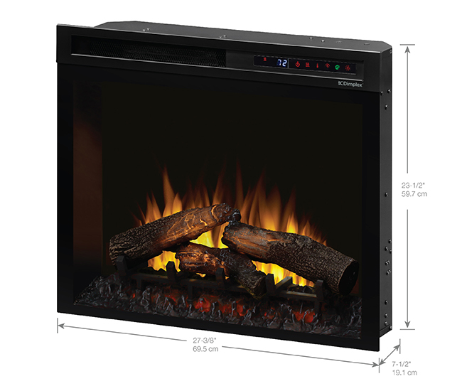 Dimplex Nova 28-inch Plug-in Electric Firebox with ReaLogs