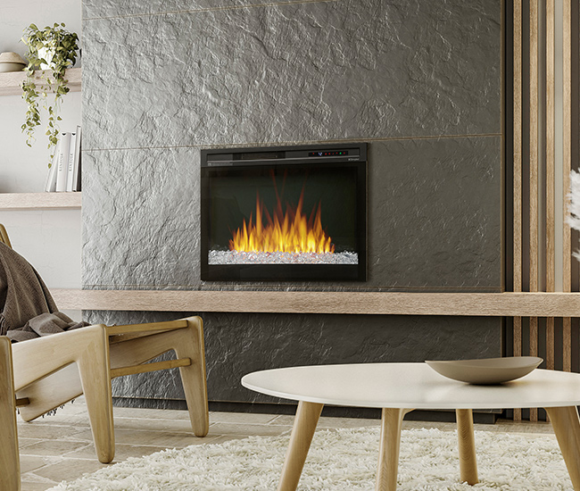 Dimplex Nova 33-inch Plug-in Electric Firebox with Acrylic Ember Media Bed