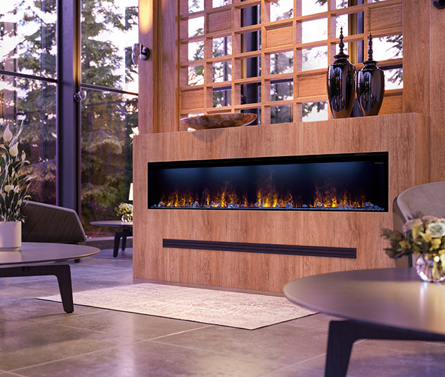 Dimplex Opti-Myst 86-inch Linear Built-In Electric Fireplace