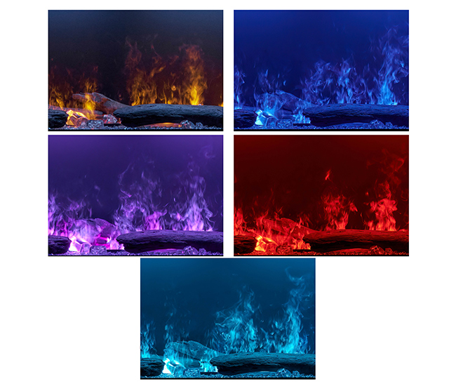 Dimplex Opti-Myst 66-inch Linear Built-In Electric Fireplace