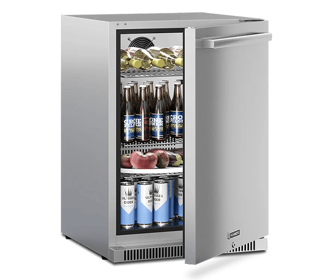 Dometic 24-inch Premium Reversible Hinge Outdoor Refrigerator