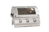 30-inch Aurora A660i Built-In Grill with Rotisserie and Magic Window, Natural  + $7,587.00 