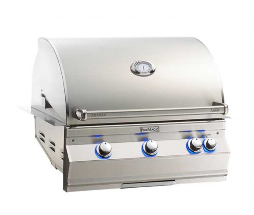 Fire Magic 30-inch Aurora A660i Built-In Grill | 3-Burner