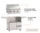 Fire Magic 30-inch Aurora A660 Portable Grill with Rotisserie | 3-Burner