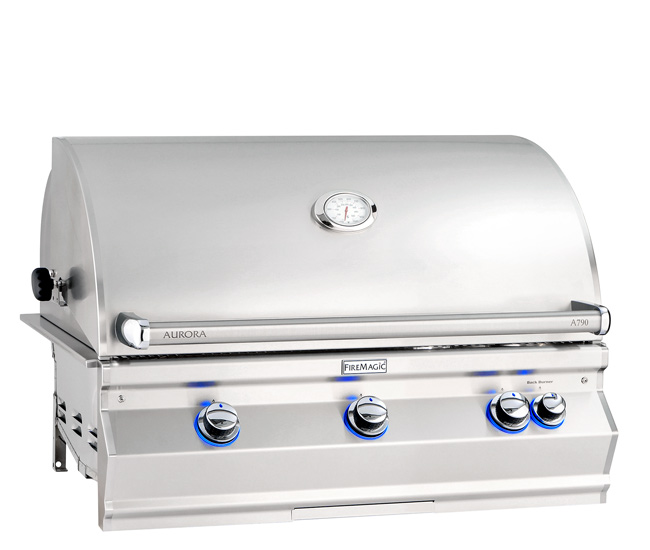 Fire Magic 36-inch Aurora A790i Portable Grill with Rotisserie | 3-Burner