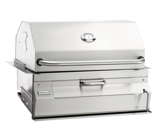 Fire Magic 30-inch Built-In Charcoal Grill | 0 Burners
