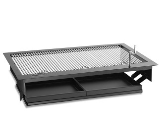 Fire Magic 31-inch Firemaster Drop-In Charcoal Grill | 0 Burners