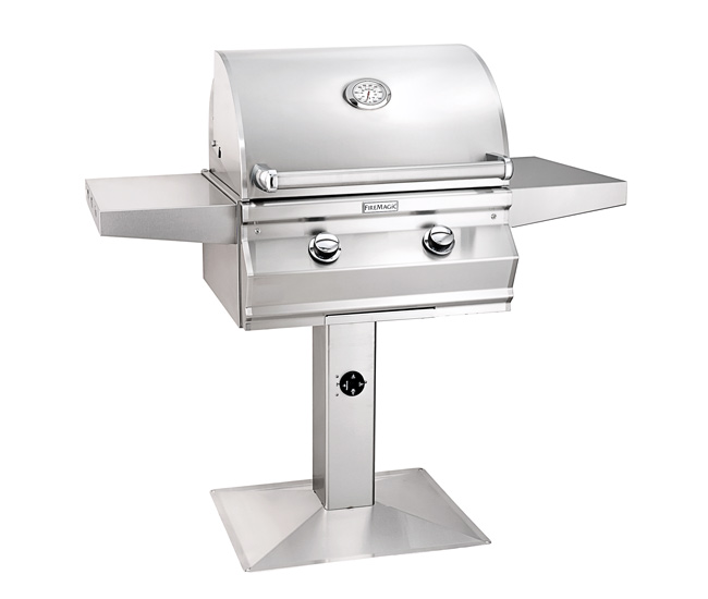 Fire Magic 24-inch Choice Multi-User Portable Post Mount Gas Grill | 2 Burners