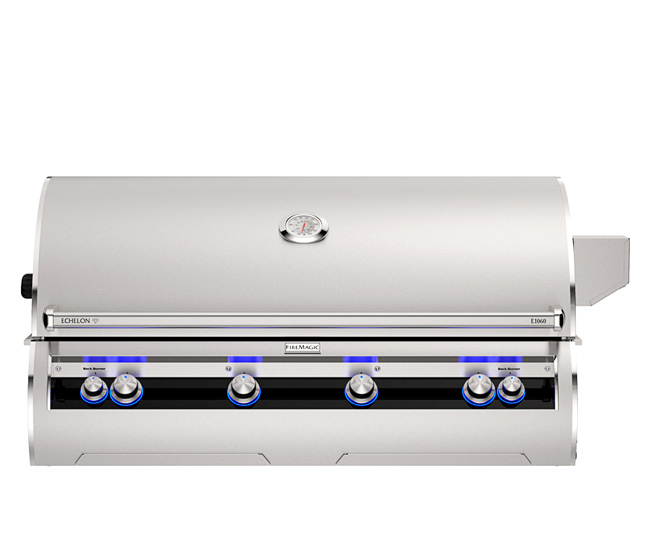 Fire Magic 48-inch Echelon Diamond Built-In Gas Grill with Analog Thermometer | 4 Burners