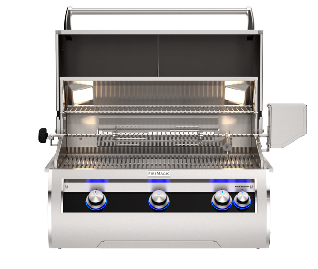 Fire Magic 30-inch Echelon Diamond Built-In Gas Grill with Analog Thermometer | 3 Burners