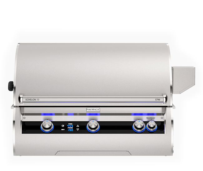 Fire Magic 36-inch Echelon Diamond Built-In Gas Grill with Digital Thermometer | 3 Burners
