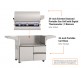 Fire Magic 36-inch Echelon Diamond Portable Gas Grill with Digital Thermometer | 3 Burners
