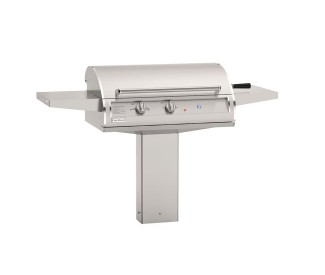 Fire Magic 30-inch In-Ground Post Mount Accessible Analog Electric Grill