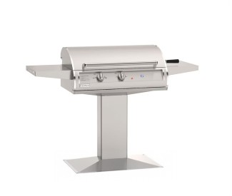 Fire Magic 30-inch Patio Post Mount Accessible Analog Electric Grill