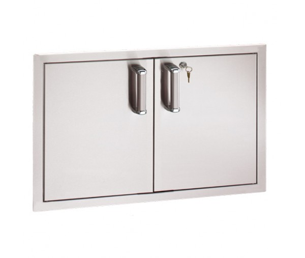 Fire Magic Locking Flush Mount 38-inch Double Access Door (Reduced Height)
