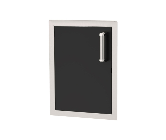 Fire Magic Echelon Black Vertical Single Access Door (L)