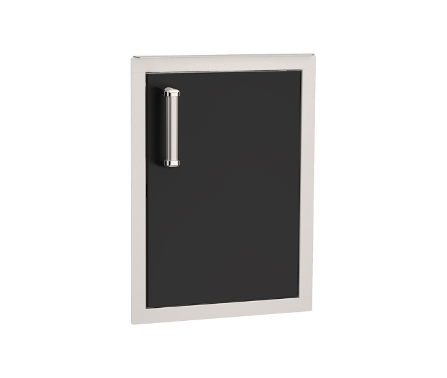Fire Magic Echelon Black Vertical Single Access Door (R)
