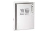 Single Access Door with Tank Tray and Louvers, Left Hinge  + $522.00 