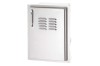 Single Access Door with Tank Tray and Louvers, Right Hinge [SPECIAL ORDER]  + $522.00 