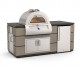 Fire Magic Contemporary GFRC Smoke Pre-Fab Island with Pizza Oven or Echelon Griddle