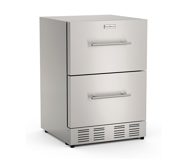 Fire Magic Cold Storage Double Drawer Refrigerator