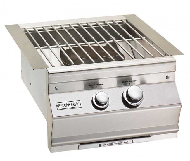 Fire Magic Classic Power Burner with Stainless Steel Cooking Grid