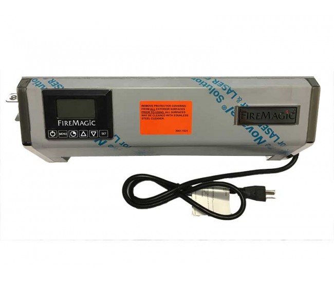 Fire Magic Control Panel with Power Cord Assembly for E250 Electric Grills