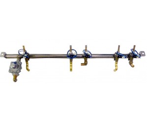 Fire Magic Manifold with Valves and Fittings for Echelon E790 with Backburner (2009-2019)