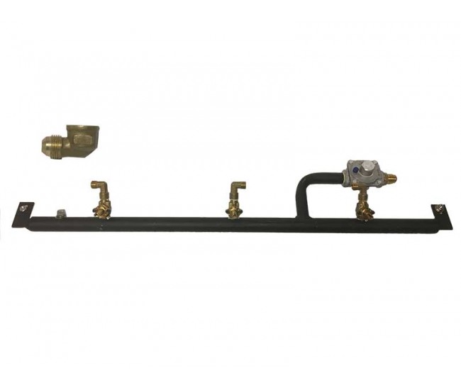 Fire Magic Manifold with Valves And Fittings for Regal Grills without Backburner, Built-In (Pre 2001)