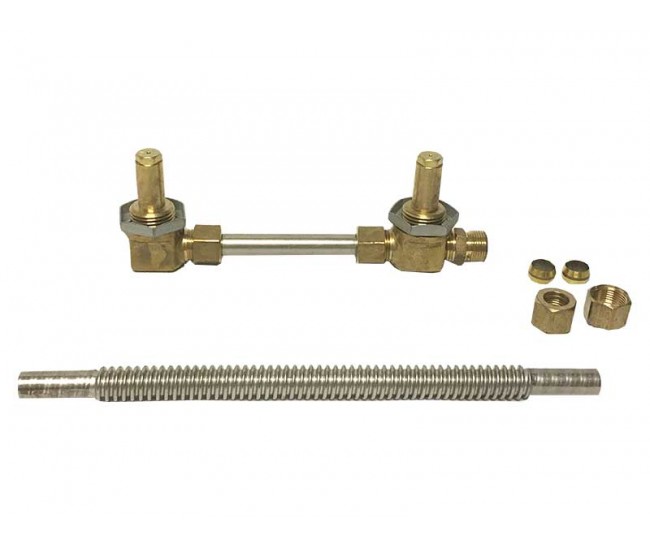 Fire Magic Burner Manifold with Orifices And Tube Fitting for Regal 1 Grills (Pre 2001)
