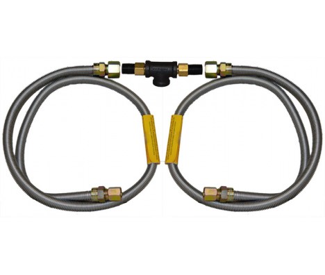 Fire Magic Built-In Grill and Sideburner Connector Package, Natural Gas