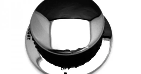 Fire Magic Polished Valve Knob for Regal 1 Countertop Grills, Main Burner