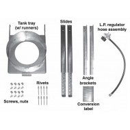 Fire Magic Tank Tray Conversion Kit for Echelon and Magnum Grills, Natural to LP