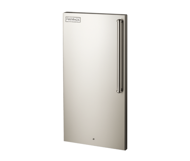 Fire Magic Premium Refrigerator Locking Replacement Door, Left Hinged 