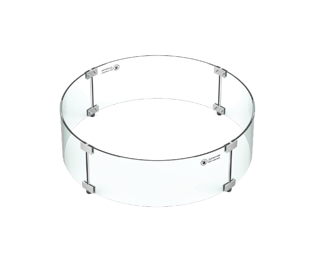 Grand Canyon Round Glass Wind Guard - 19-inch