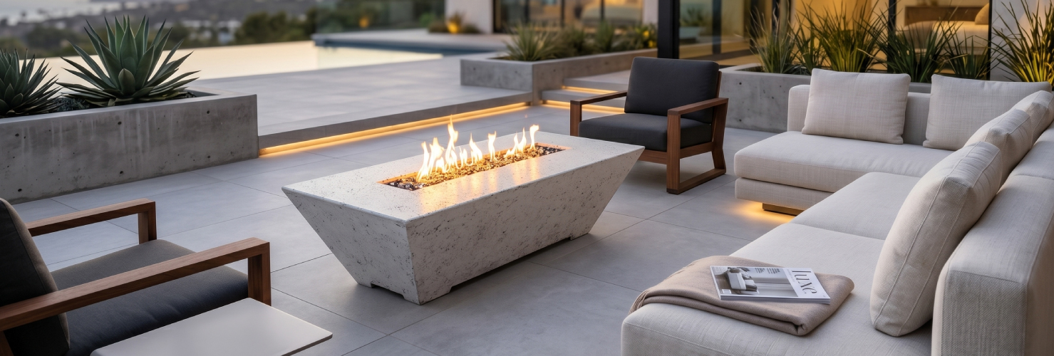 fire features from grand canyon log store