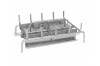 18-inch Outdoor See-Thru 3 Burner System   $1,455.00 