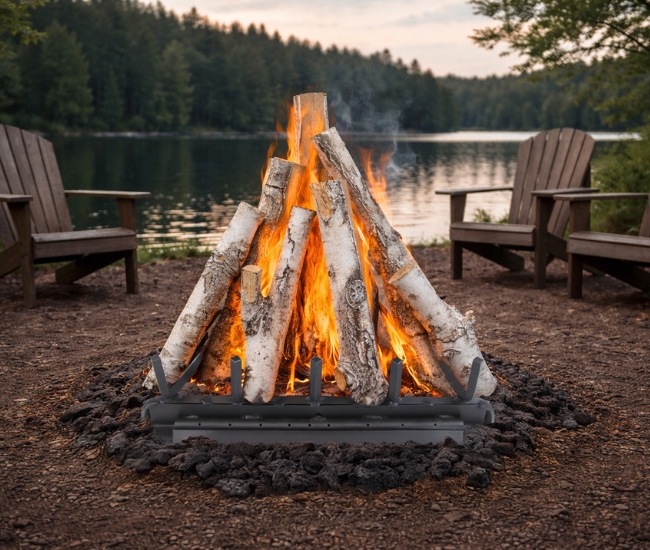 Grand Canyon Aspen Kiva 7 Piece Gas Log Set