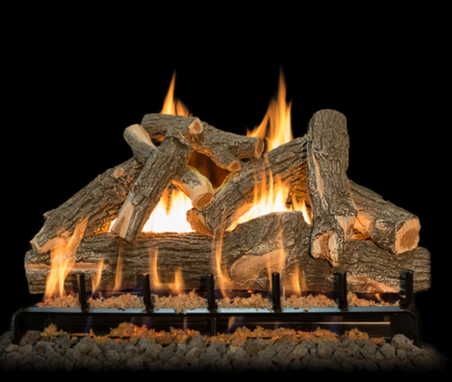 Grand Canyon Arizona Weathered Oak Jumbo Slim Gas Log Set