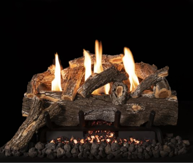 Grand Canyon Western Oak Gas Log Set